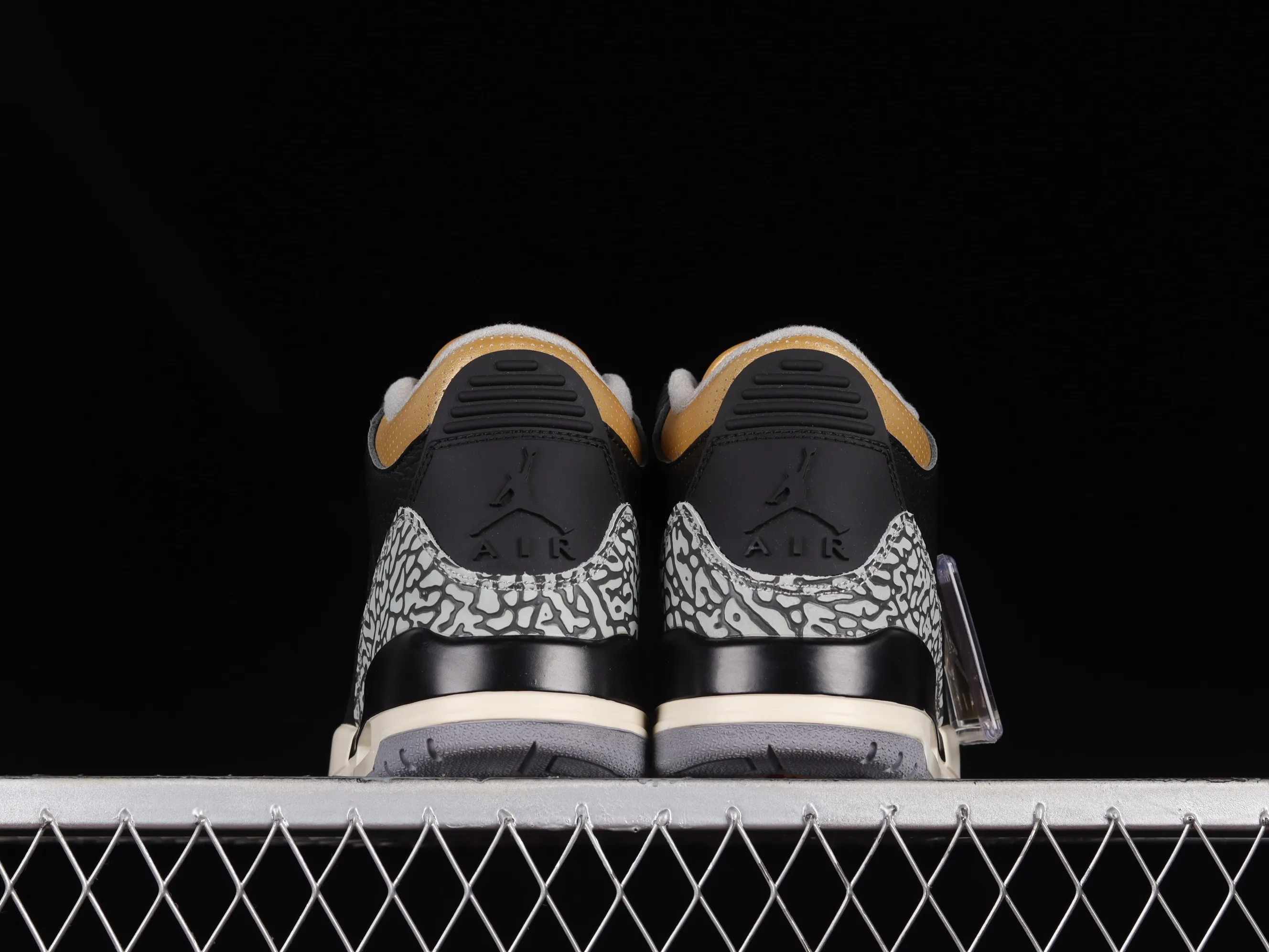 All categories Air Jordan Jordan series basketball shoes Air Jordan 3 Air Jordan 3 Retro "Black Gold" AJ3 Joe 3 black gold cement CK9246-067